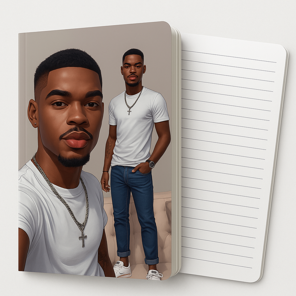 A5 Personalised Notebook | Custom Journals Made by Elecia